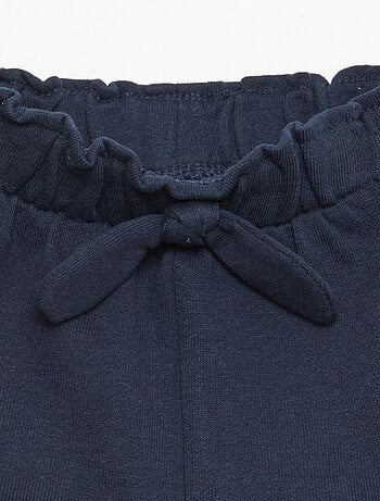 Short con volant e fiocco in vita