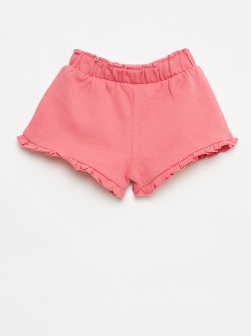 Short con volant e fiocco in vita - Kiabi