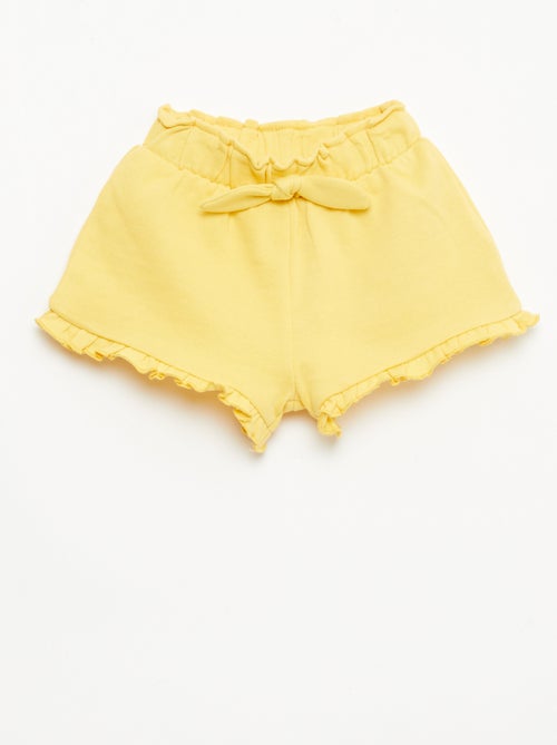 Short con volant e fiocco in vita - Kiabi