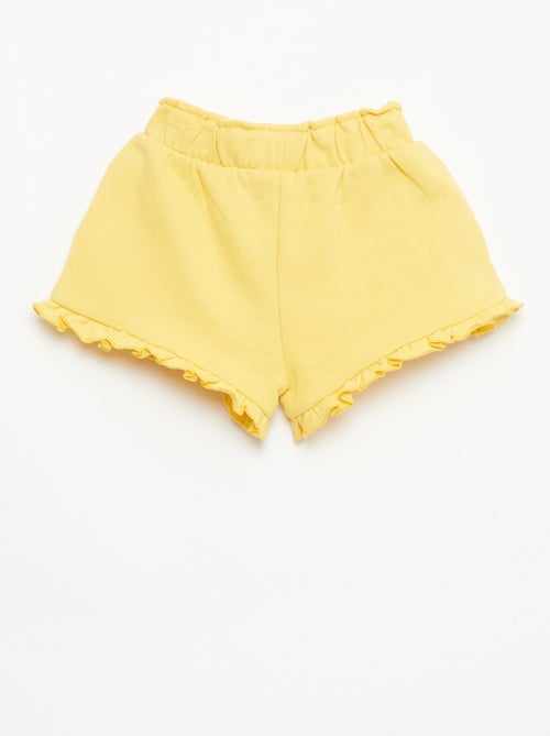 Short con volant e fiocco in vita - Kiabi