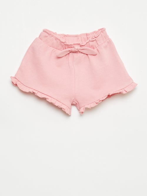 Short con volant e fiocco in vita - Kiabi