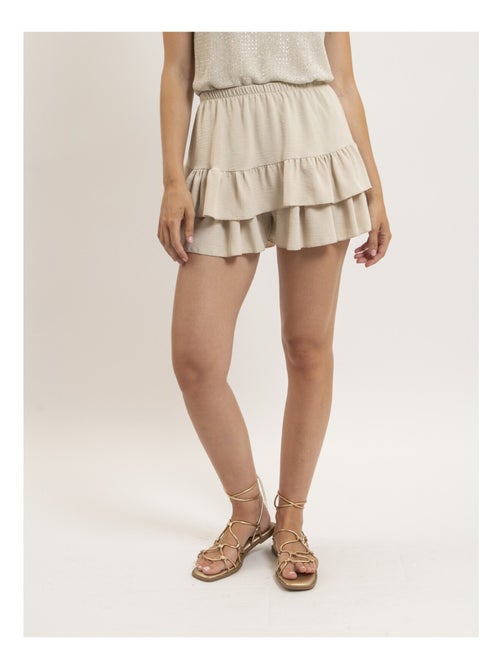 Short con volant effetto gonna XEPINE - Kiabi