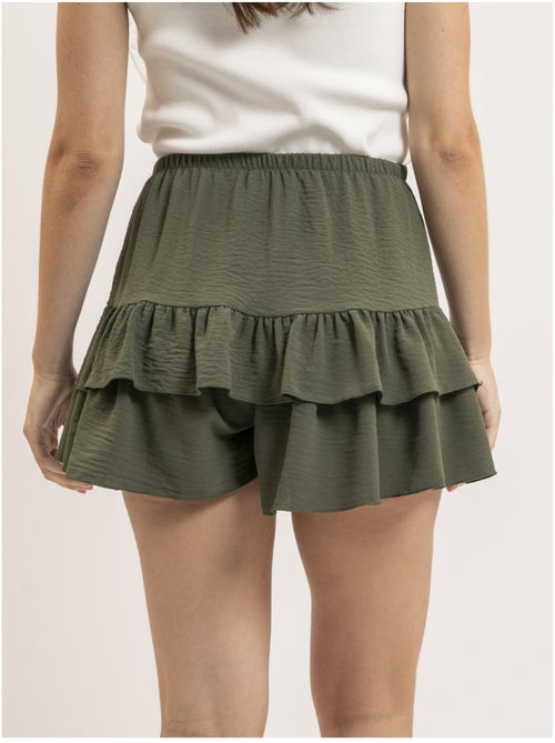 Short con volant effetto gonna XEPINE - Kiabi
