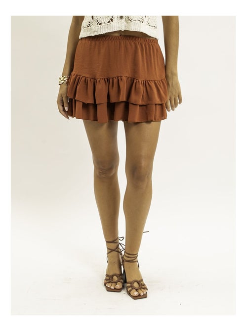 Short con volant effetto gonna XEPINE - Kiabi