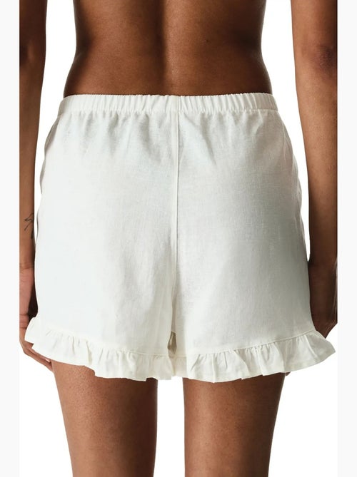 Short con volant penti - Kiabi