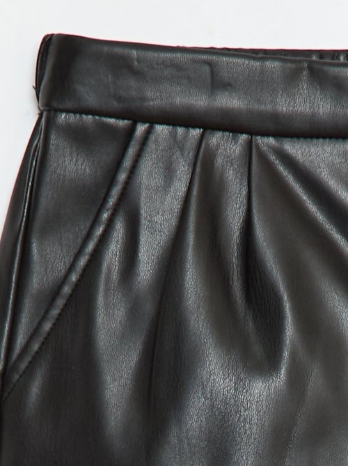 Short corti in ecopelle - Kiabi