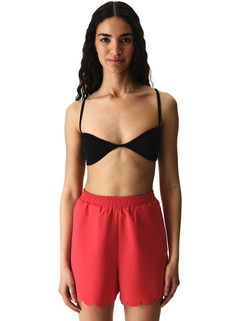 Short da bagno laser donna penti Rosso - Kiabi