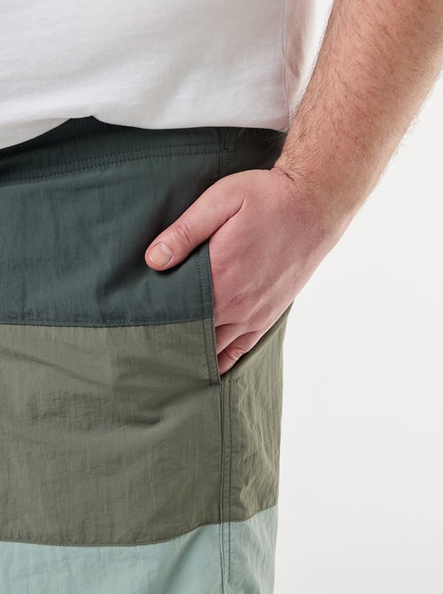 Short da bagno tricolore - Kiabi