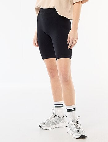 Short da ciclista a costine