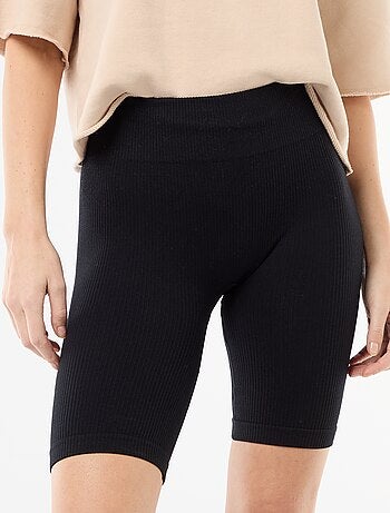 Short da ciclista a costine