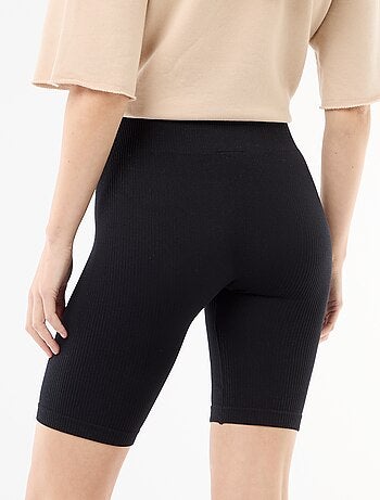 Short da ciclista a costine