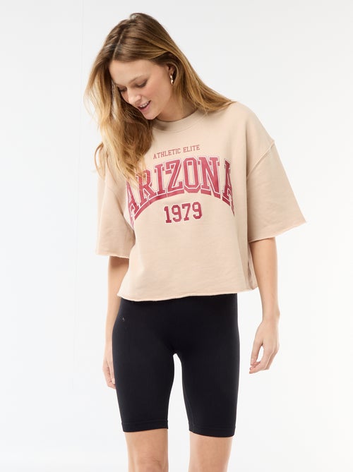 Short da ciclista a costine - Kiabi