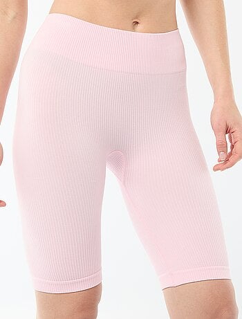 Short da ciclista a costine