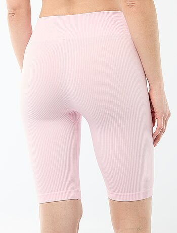 Short da ciclista a costine