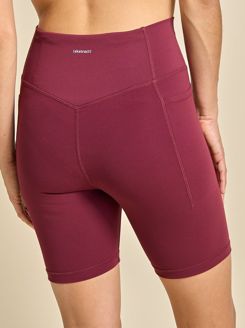 Short da ciclista sportivo - (ekstract) Rosso - Kiabi