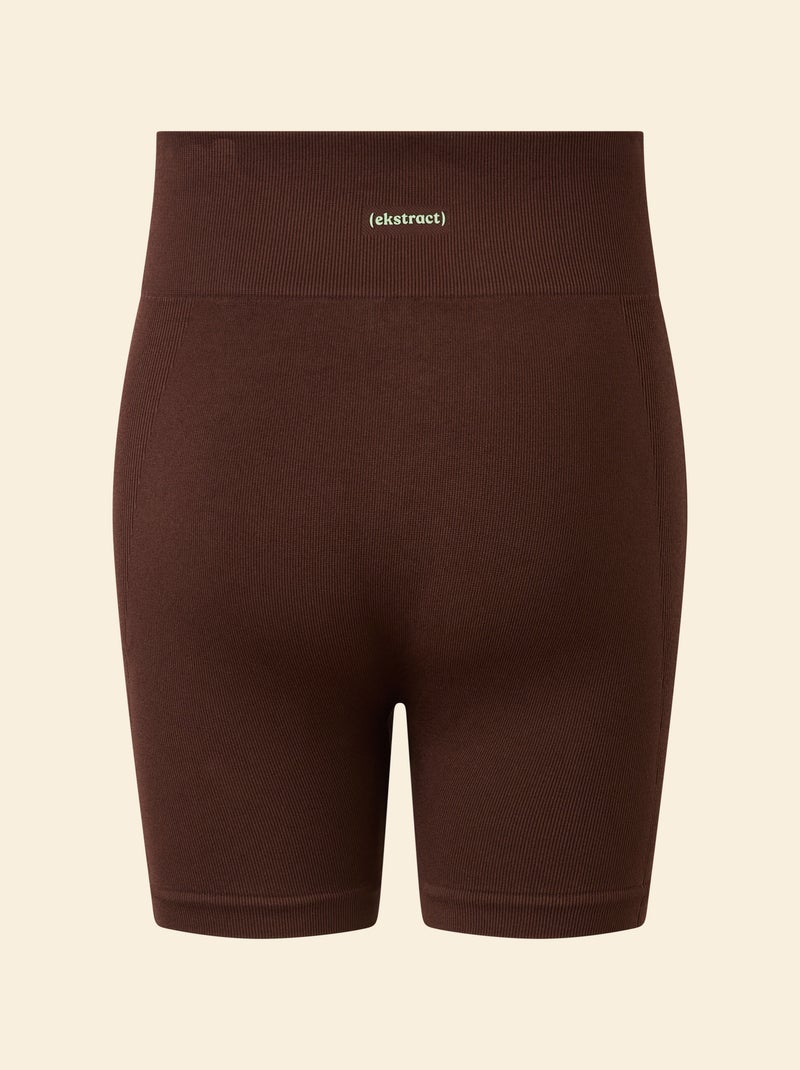Short da ciclista sportivo senza cuciture - (ekstract) Marrone - Kiabi