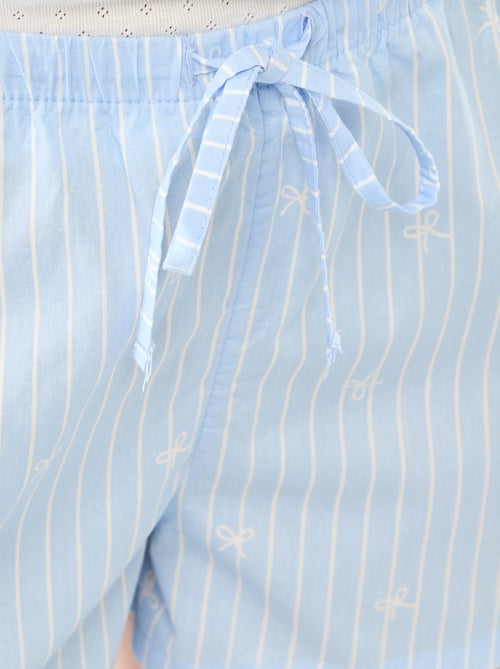 Short da pigiama in popeline - Kiabi