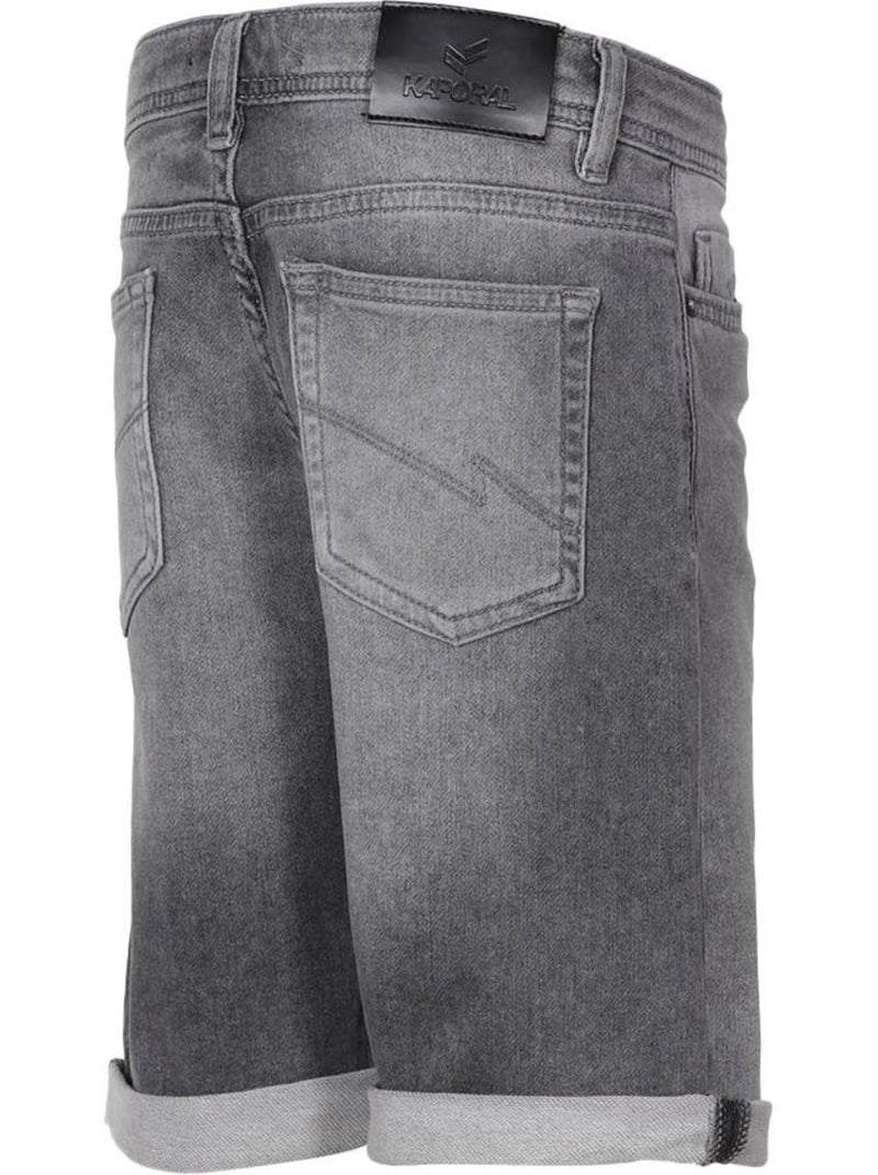 Short da ragazzo kaporal Grigio - Kiabi