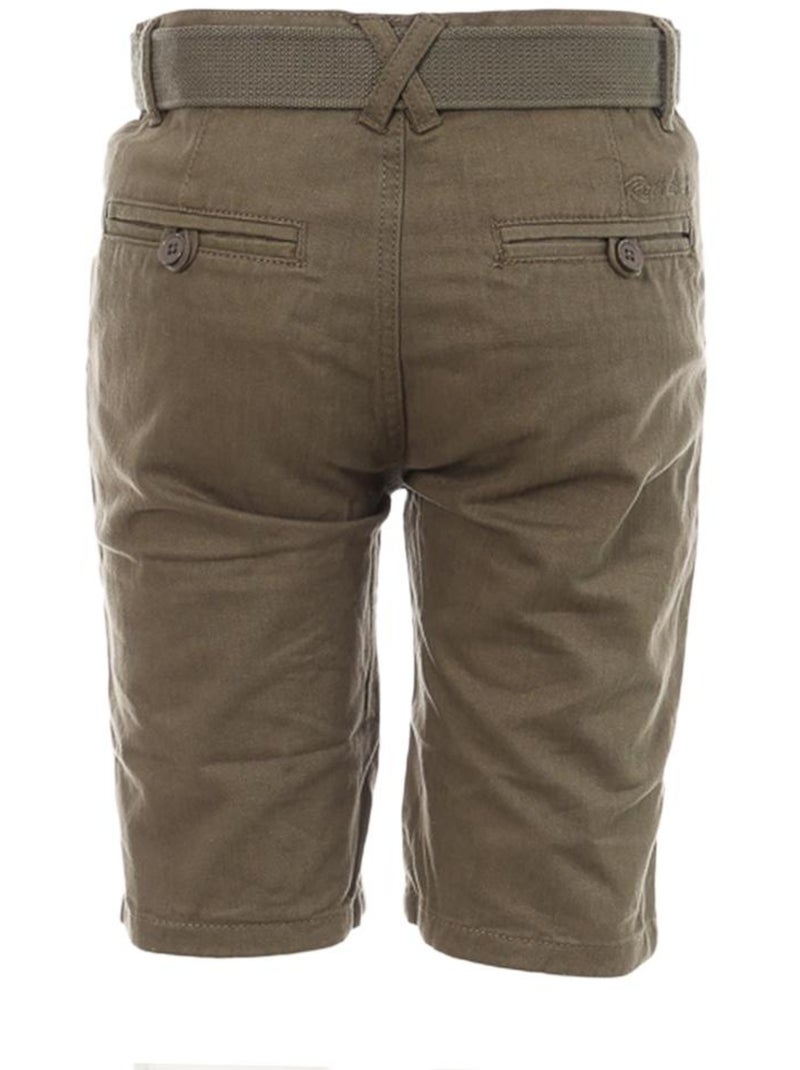 Short da ragazzo redskins Verde kaki chiaro - Kiabi