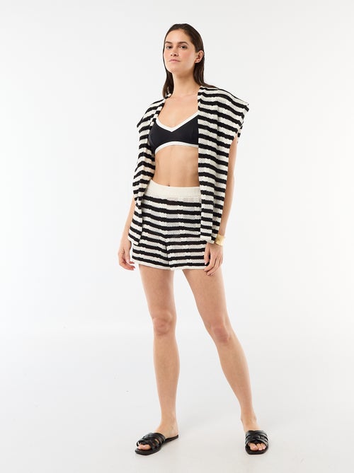 Short da spiaggia all'uncinetto - Kiabi