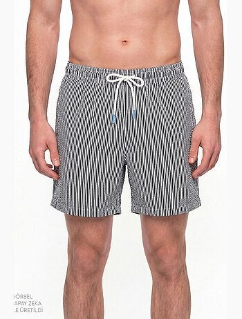 Short da uomo a righe tissue penti