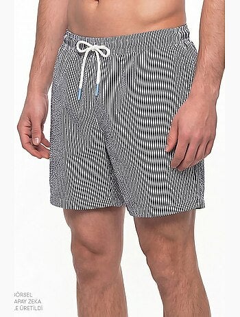 Short da uomo a righe tissue penti