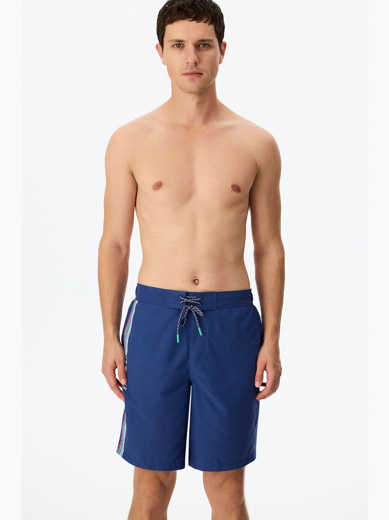 Short da uomo surfer con stampa slogan penti Blu marino - Kiabi