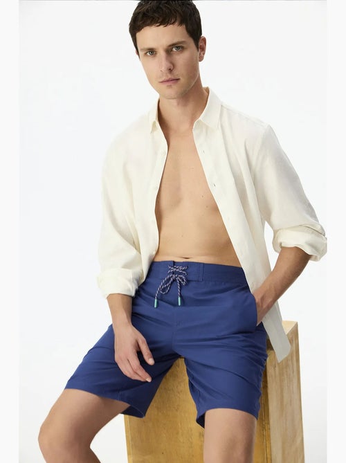 Short da uomo surfer con stampa slogan penti - Kiabi