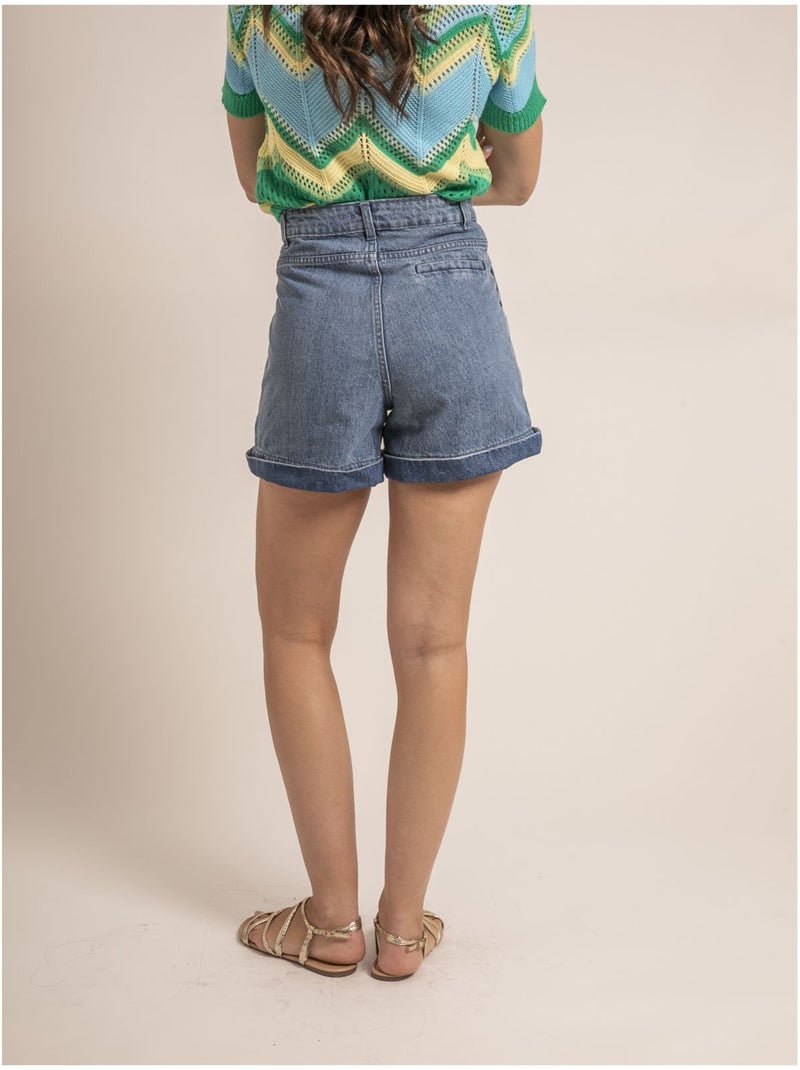 Short denim clous XIMOLI Blu - Kiabi