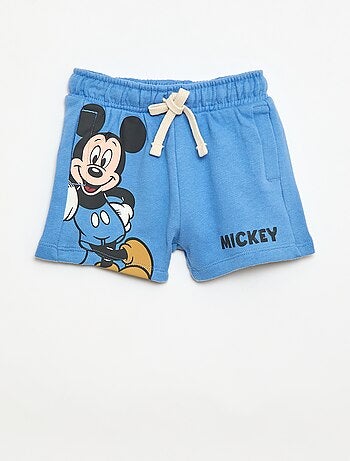 Short 'Disney' in felpa non garzata