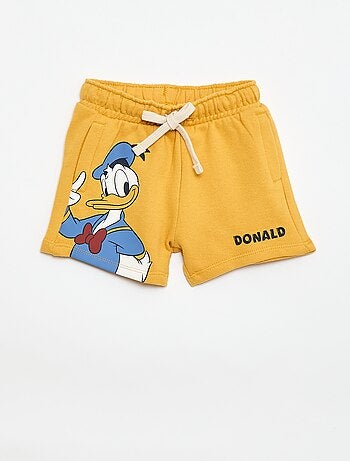 Short 'Disney' in felpa non garzata