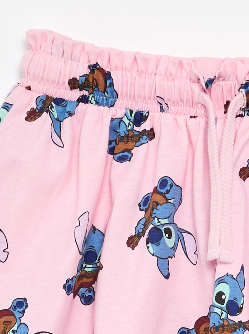 Short 'Disney' in jersey di cotone Rosa - Kiabi