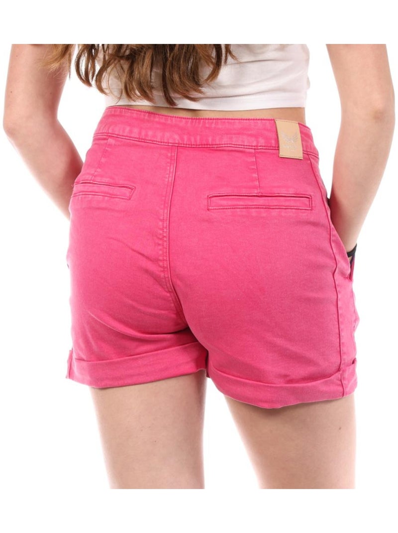 Short Donna Kaporal Rosa - Kiabi