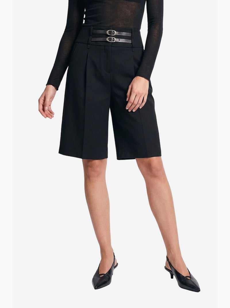Short donna sartoriali pull-on dilvin Nero - Kiabi