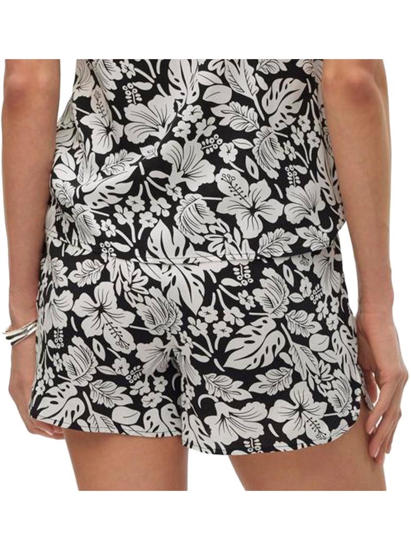 Short Donna Vero Moda Nero Bianco - Kiabi