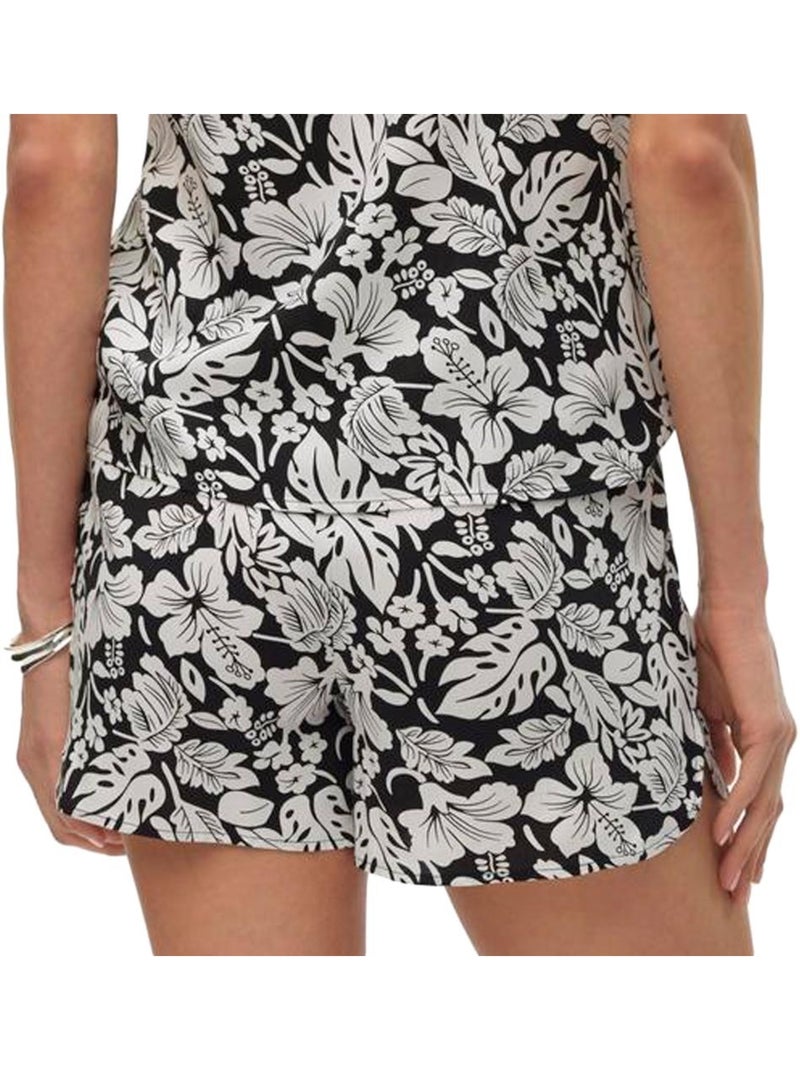 Short Donna Vero Moda Nero Bianco - Kiabi