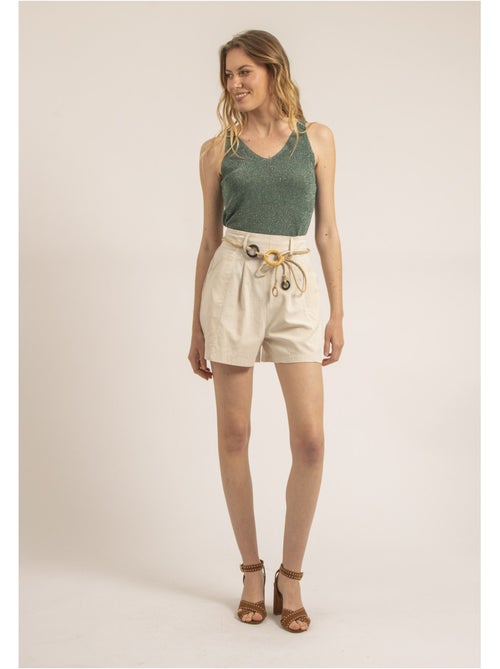 Short effet lin XEDONA - Kiabi