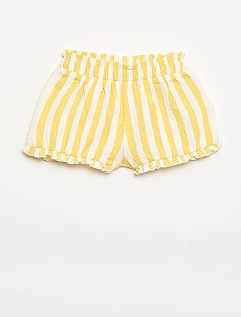 Short fantasia con orlo a balze