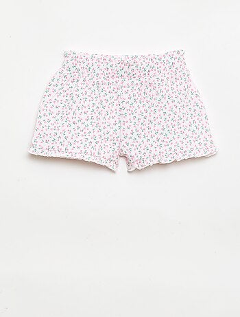 Short fantasia con orlo a balze
