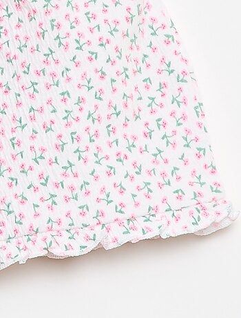 Short fantasia con orlo a balze