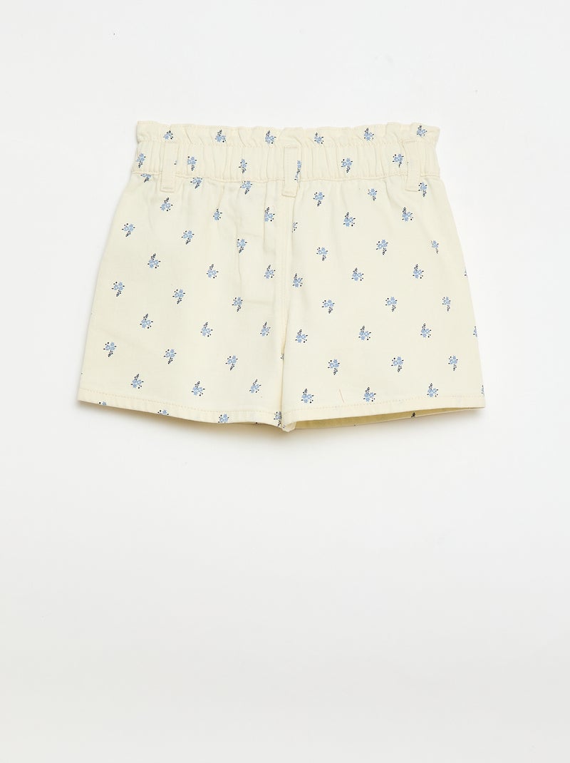 Short in cotone Beige - Kiabi