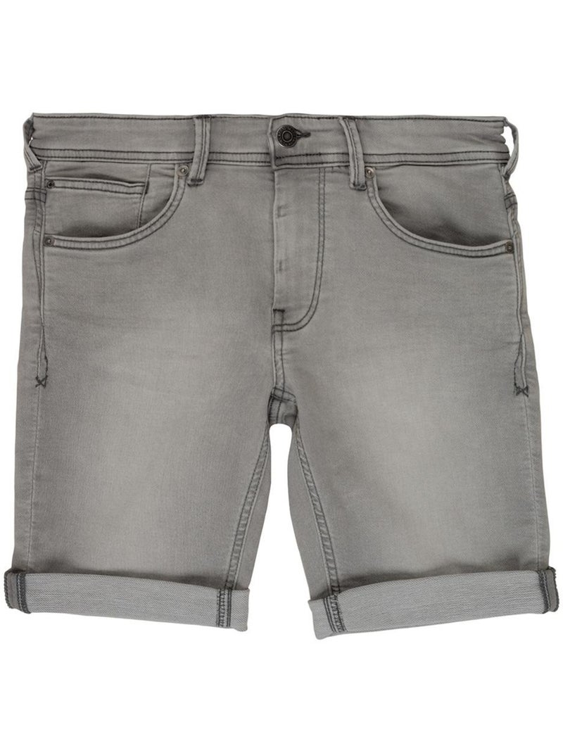 Short in Cotone per Ragazzo Teddy Smith Grigio argentato - Kiabi