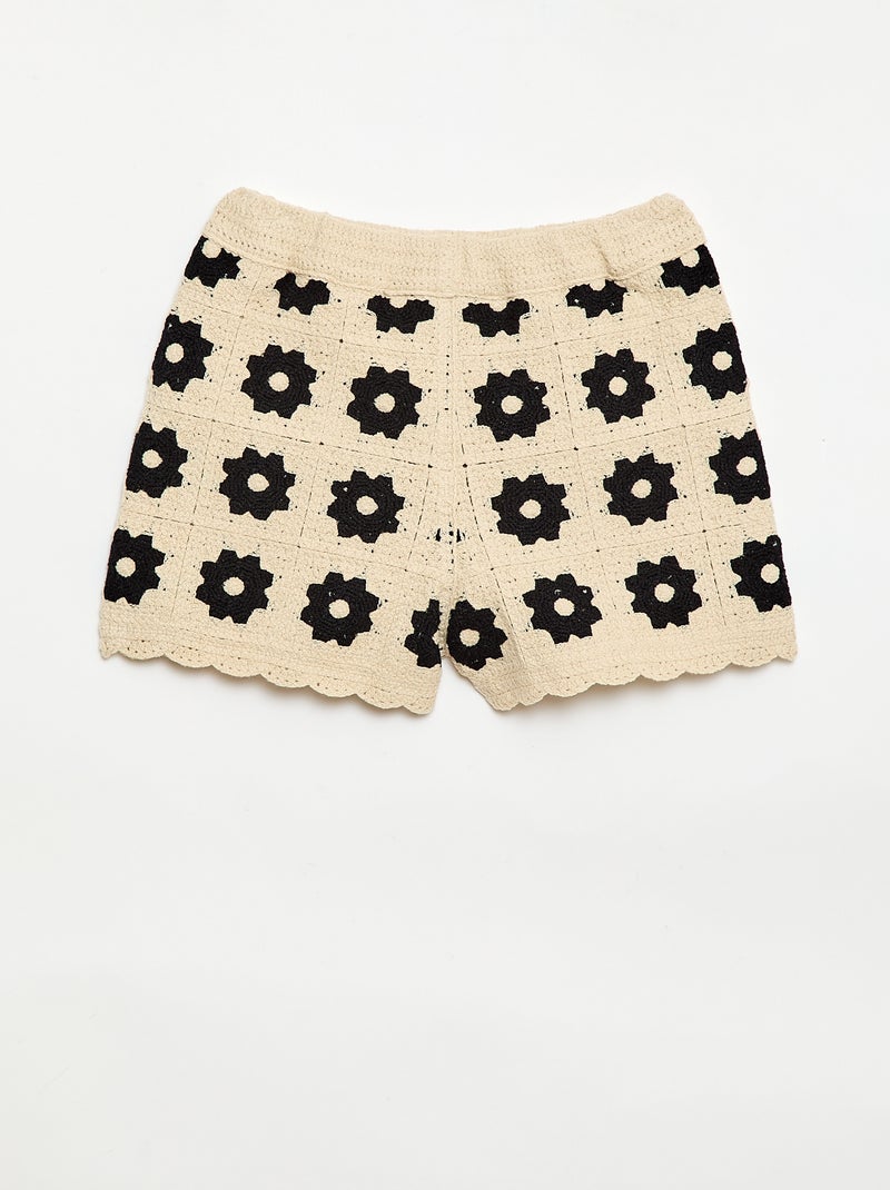 Short in crochet a fantasia Nero - Kiabi