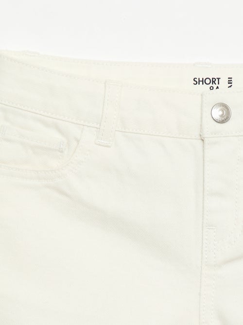 Short in denim a vita alta - Kiabi