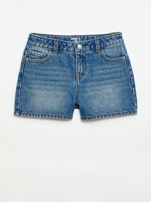 Short in denim a vita alta - Kiabi