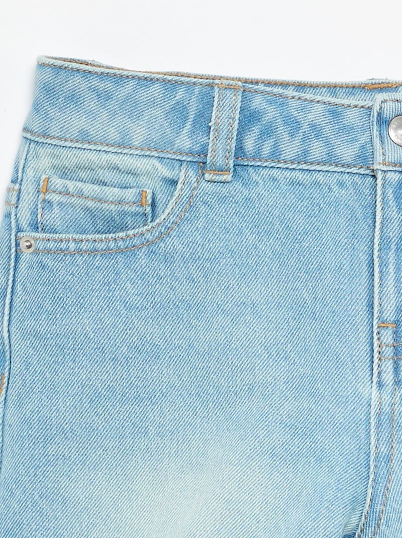 Short in denim a vita alta Blu - Kiabi