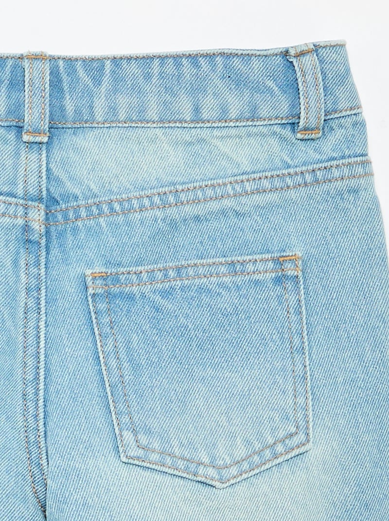 Short in denim a vita alta Blu - Kiabi