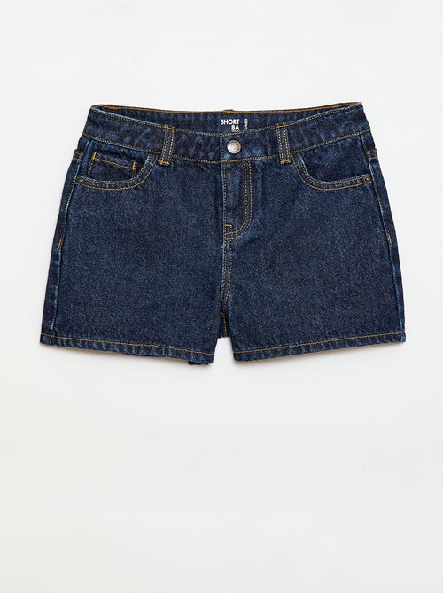 Short in denim a vita alta - Kiabi
