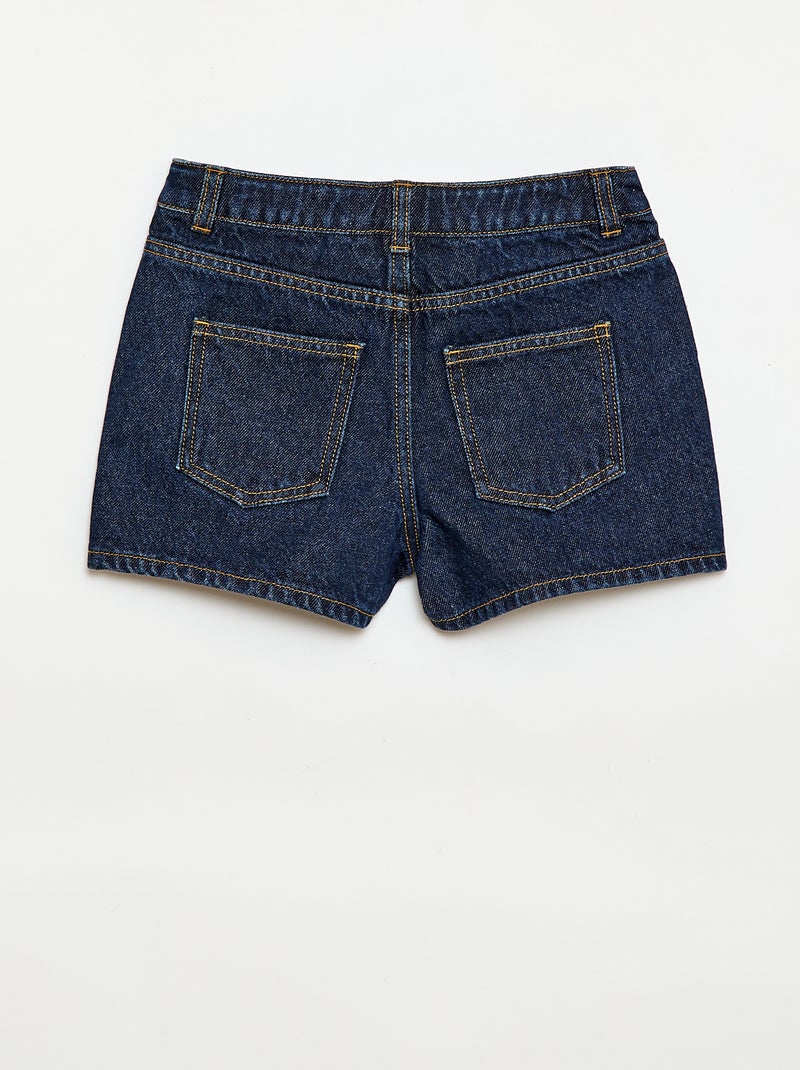 Short in denim a vita alta Blu - Kiabi