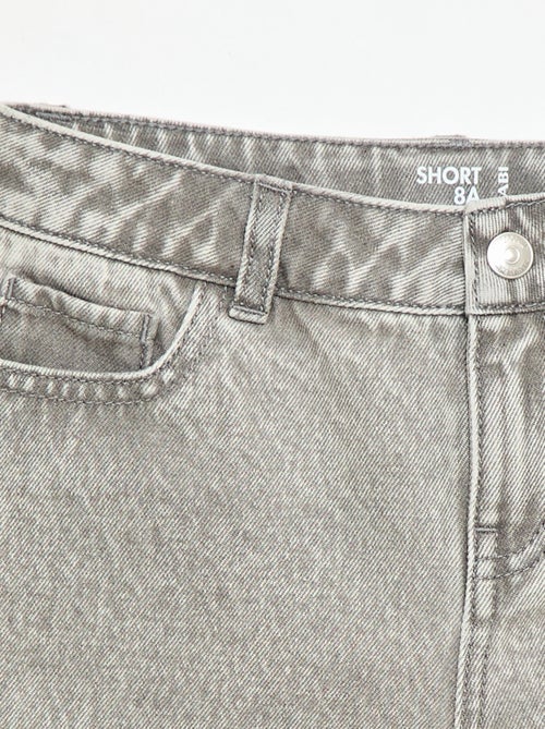Short in denim a vita alta - Kiabi